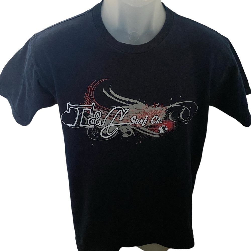T&C Surf Designs Hawaii Navy Blue Tee Shirt Men S Small